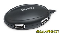 HB-401 black (SVEN)  USB SVEN HB-401 black, 4- ,   1.2, 